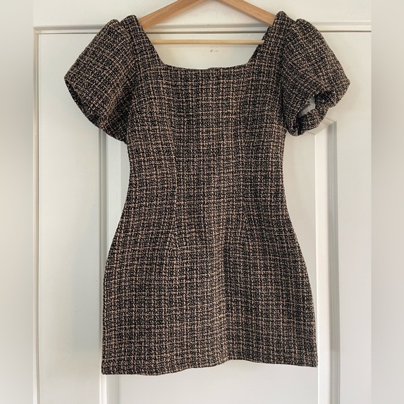 SHEIN Tweed Mini Dress - XS - Picture 1 of 3